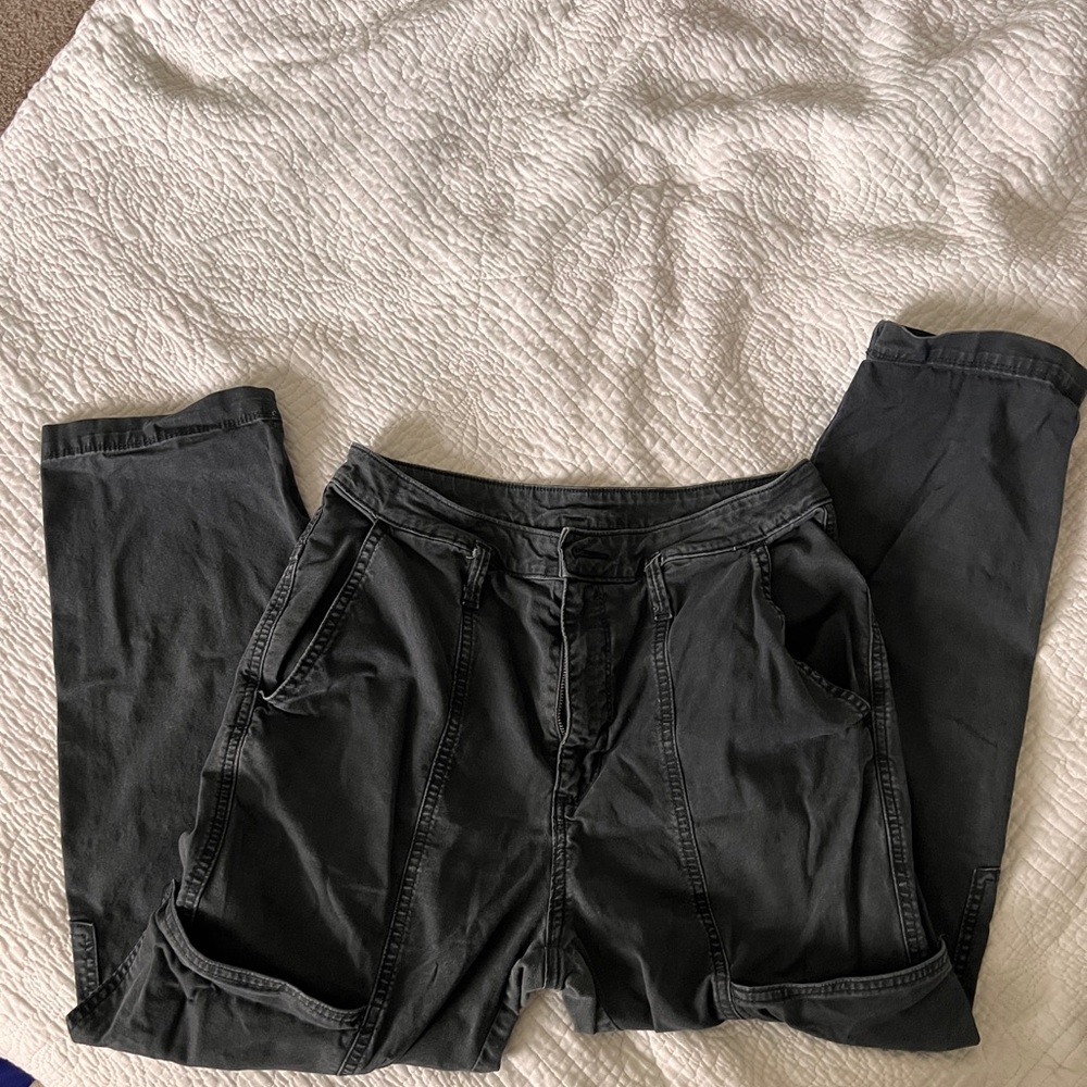 Women’s Black Stretch Casual Pants